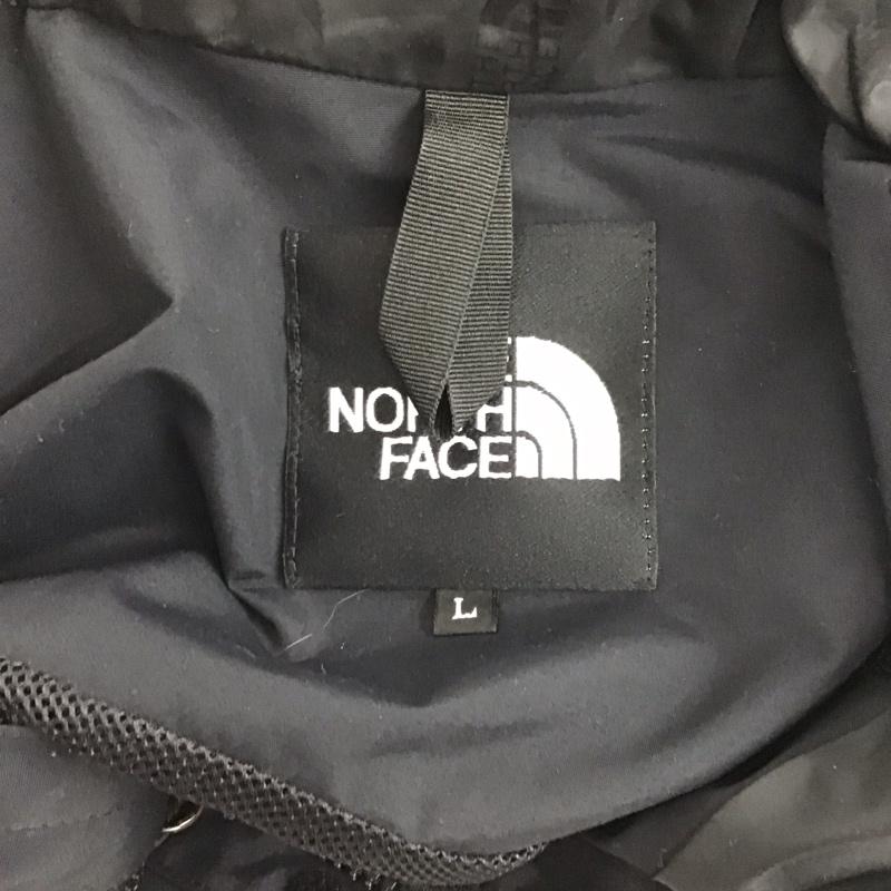 ザノースフェイス THE NORTH FACE ジャケット、上着 ジャンパー、ブルゾン np61630 トレッキングアウトドアジャケット ScoopJacket L ロゴ、文字 黒 / ブラック /  メンズ USED 古着 中古 10126741