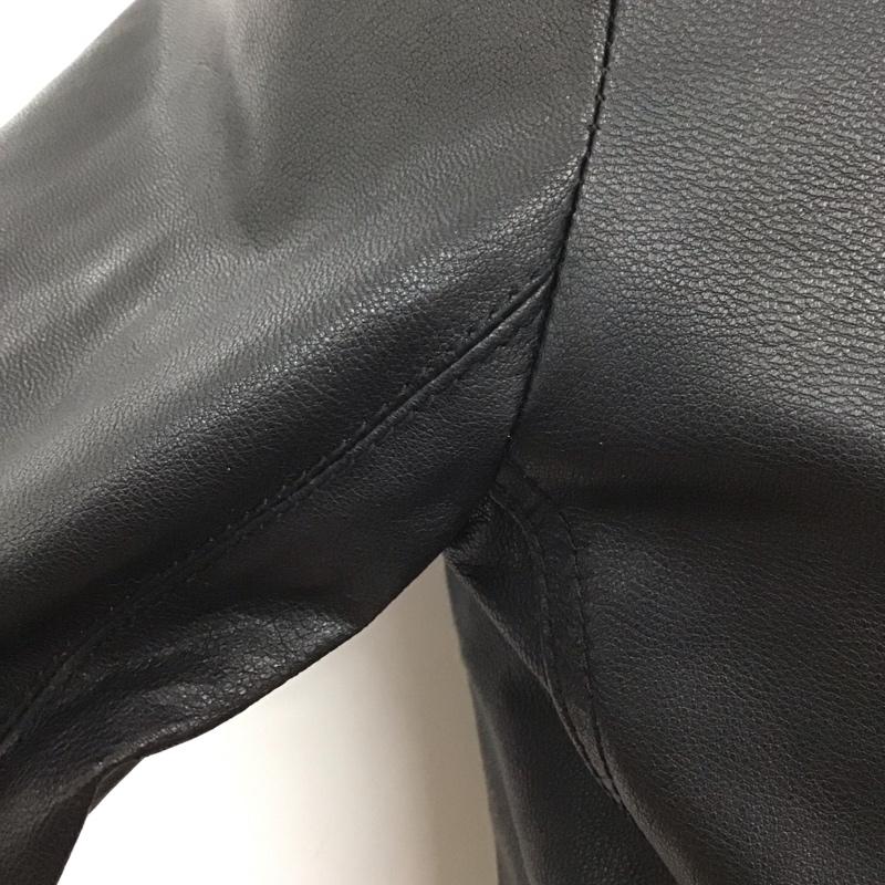 フリークスストア FREAK S STORE ジャケット、上着 ジャケット、ブレザー ジップアップジャケット レザージャケット アウター M 無地 黒 / ブラック /  メンズ USED 古着 中古 10126751