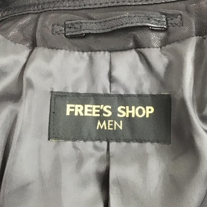 フリークスストア FREAK S STORE ジャケット、上着 ジャケット、ブレザー ジップアップジャケット レザージャケット アウター M 無地 黒 / ブラック /  メンズ USED 古着 中古 10126751