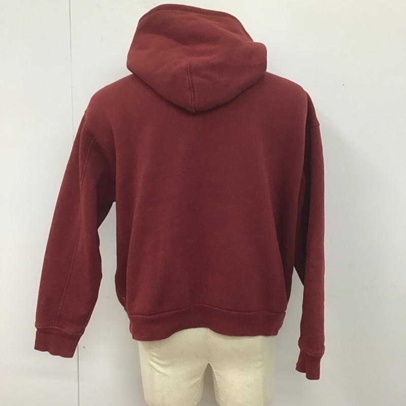 リーバイス Levi s パーカー 長袖 pc9-74318-0031 パーカー プルオーバーパーカー スウェット M ロゴ、文字 えんじ / ワインレッド /  メンズ USED 古着 中古 10126754