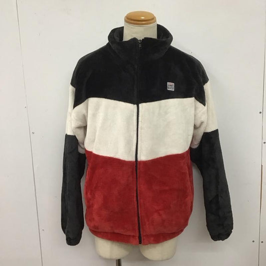 ヴィジョン ストリート ウェア VISION STREET WEAR ジャケット、上着 ジャケット、ブレザー 8723111-m ジップアップジャケット フリースジャケット アウター M ロゴ、文字 白 / ホワイト / X 黒 / ブラック / X 赤 / レッド /  メンズ USED 古着 中古 10126758