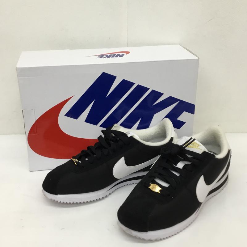 ナイキ NIKE スニーカー スニーカー 902804-001 Nike Cortez Basic Nylon Premium Compton 25.0cm 無地 X ロゴ、文字 白 / ホワイト / X 黒 / ブラック / X 金 / ゴールド /  メンズ USED 古着 中古 10126760