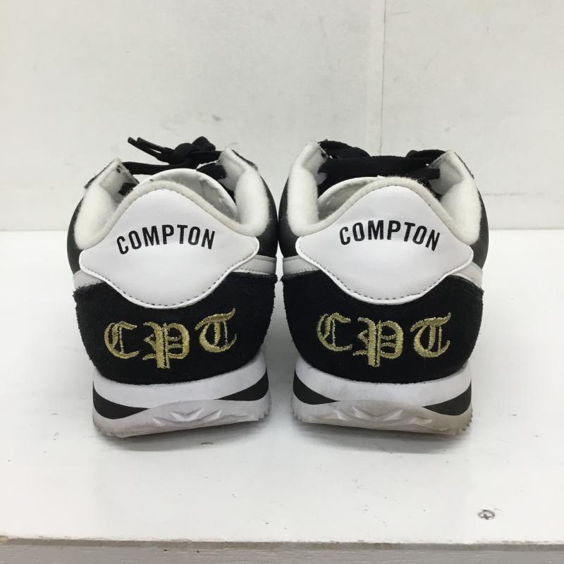 ナイキ NIKE スニーカー スニーカー 902804-001 Nike Cortez Basic Nylon Premium Compton 25.0cm 無地 X ロゴ、文字 白 / ホワイト / X 黒 / ブラック / X 金 / ゴールド /  メンズ USED 古着 中古 10126760