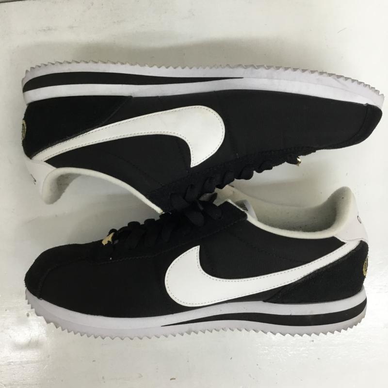 ナイキ NIKE スニーカー スニーカー 902804-001 Nike Cortez Basic Nylon Premium Compton 25.0cm 無地 X ロゴ、文字 白 / ホワイト / X 黒 / ブラック / X 金 / ゴールド /  メンズ USED 古着 中古 10126760
