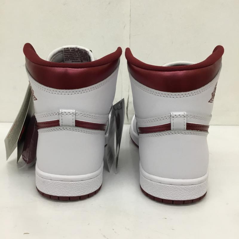 ナイキ NIKE スニーカー スニーカー BQ4422-161　Nike Air Jordan 1 High  85 27.5cm 無地 X ロゴ、文字 白 / ホワイト / X 赤 / レッド /  メンズ USED 古着 中古 10126761