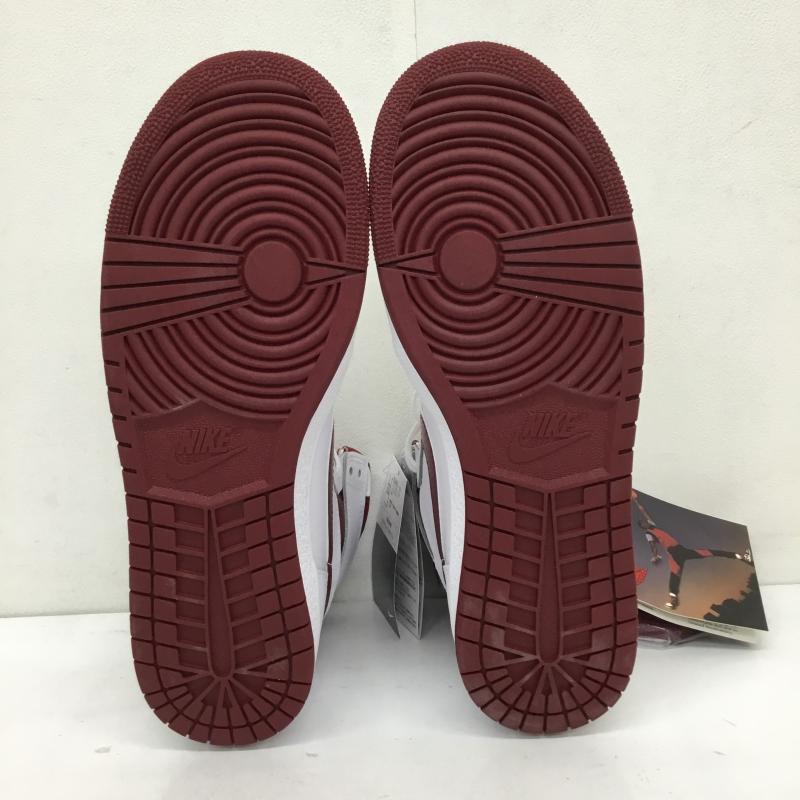 ナイキ NIKE スニーカー スニーカー BQ4422-161　Nike Air Jordan 1 High  85 27.5cm 無地 X ロゴ、文字 白 / ホワイト / X 赤 / レッド /  メンズ USED 古着 中古 10126761