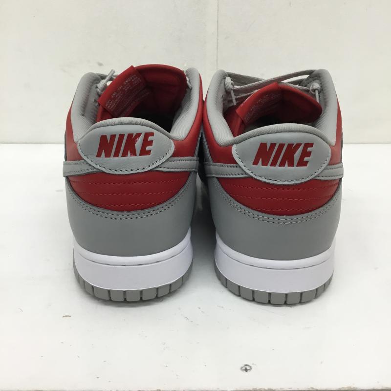 ナイキ NIKE スニーカー スニーカー FQ6965-600　Nike Dunk Low QS 28.5cm 無地 灰 / グレー / X 赤 / レッド /  メンズ USED 古着 中古 10126762