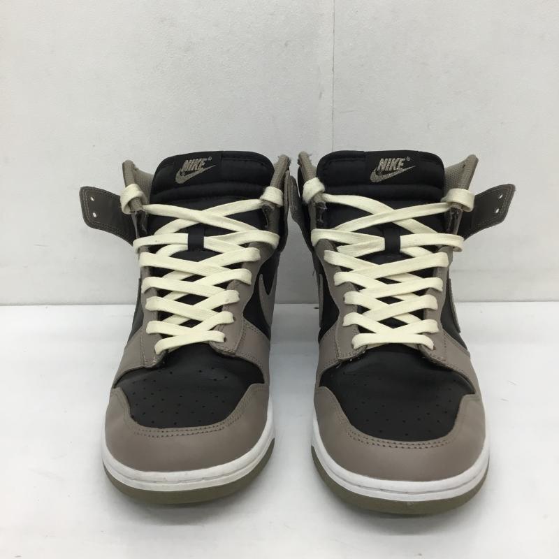 ナイキ NIKE スニーカー スニーカー DD1869-002　Nike Women s Dunk High Moon Fossil 28.5cm 無地 灰 / グレー / X 紺 / ネイビー /  メンズ USED 古着 中古 10126763