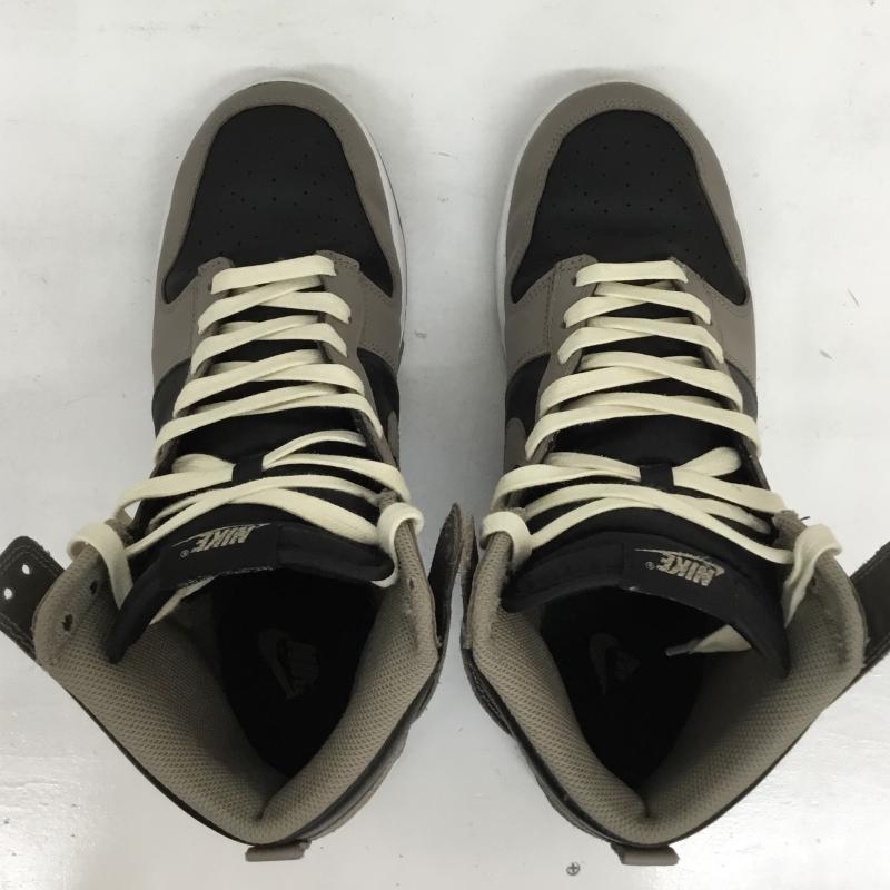 ナイキ NIKE スニーカー スニーカー DD1869-002　Nike Women s Dunk High Moon Fossil 28.5cm 無地 灰 / グレー / X 紺 / ネイビー /  メンズ USED 古着 中古 10126763