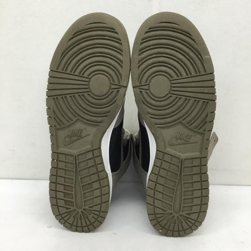 ナイキ NIKE スニーカー スニーカー DD1869-002　Nike Women s Dunk High Moon Fossil 28.5cm 無地 灰 / グレー / X 紺 / ネイビー /  メンズ USED 古着 中古 10126763