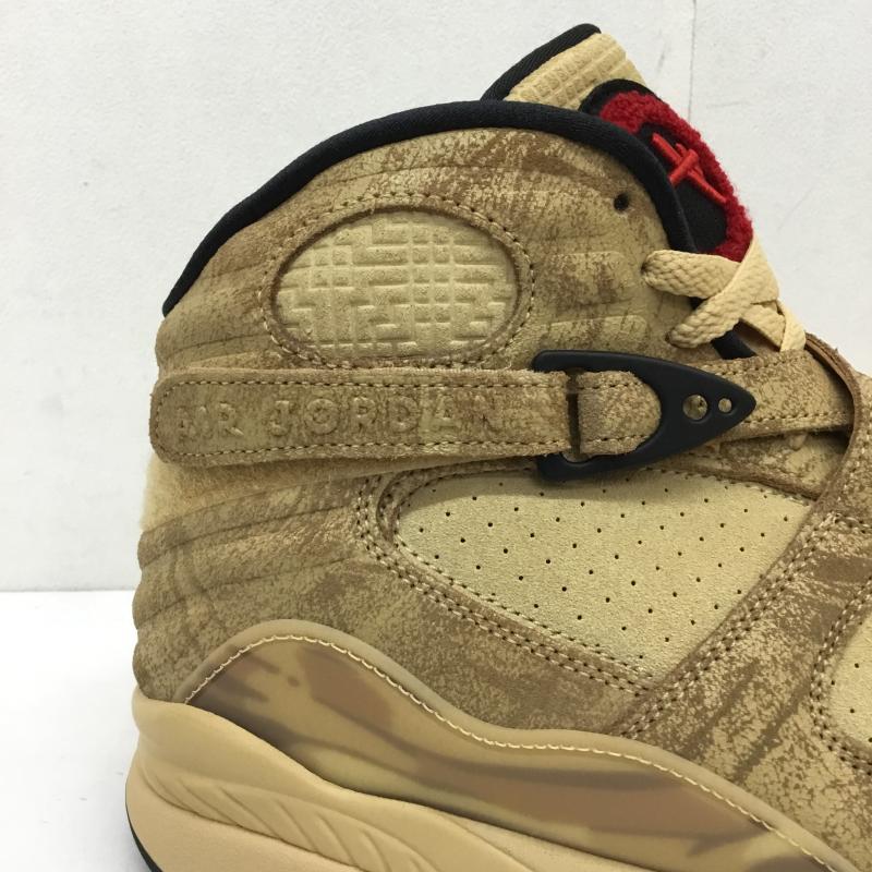 ナイキ NIKE スニーカー スニーカー DO2496-700　AIR JORDAN 8 RETRO SE RUI 28.5cm 無地 黒 / ブラック / X 赤 / レッド / X ベージュ / ベージュ / X 茶 / ブラウン /  メンズ USED 古着 中古 10126764