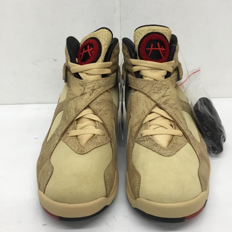 ナイキ NIKE スニーカー スニーカー DO2496-700　AIR JORDAN 8 RETRO SE RUI 28.5cm 無地 黒 / ブラック / X 赤 / レッド / X ベージュ / ベージュ / X 茶 / ブラウン /  メンズ USED 古着 中古 10126764