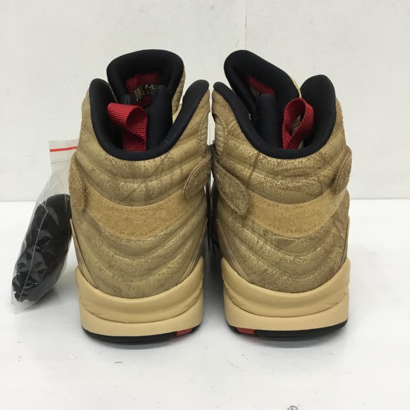 ナイキ NIKE スニーカー スニーカー DO2496-700　AIR JORDAN 8 RETRO SE RUI 28.5cm 無地 黒 / ブラック / X 赤 / レッド / X ベージュ / ベージュ / X 茶 / ブラウン /  メンズ USED 古着 中古 10126764