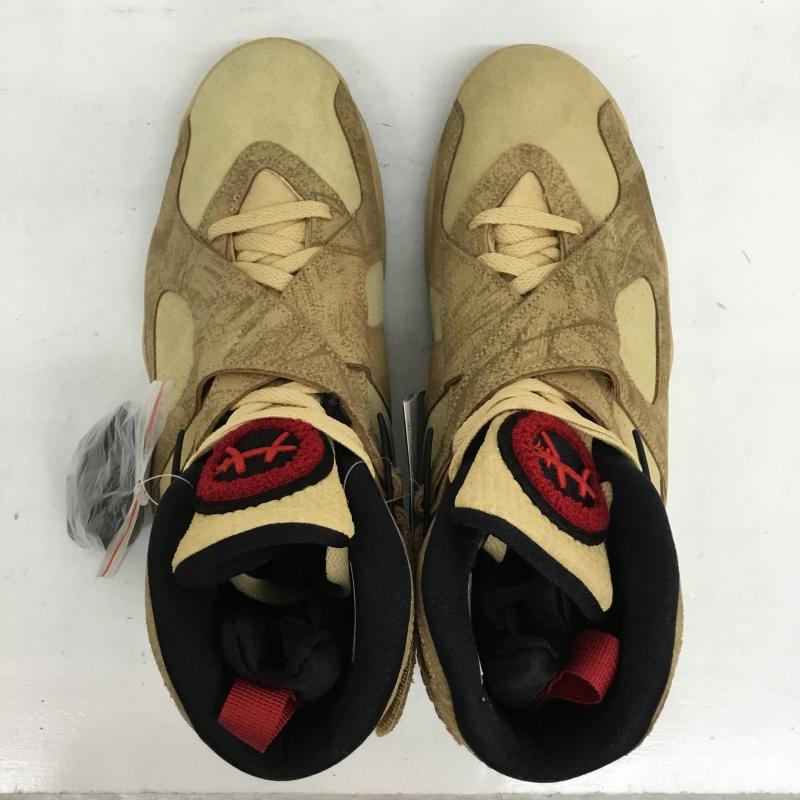 ナイキ NIKE スニーカー スニーカー DO2496-700　AIR JORDAN 8 RETRO SE RUI 28.5cm 無地 黒 / ブラック / X 赤 / レッド / X ベージュ / ベージュ / X 茶 / ブラウン /  メンズ USED 古着 中古 10126764