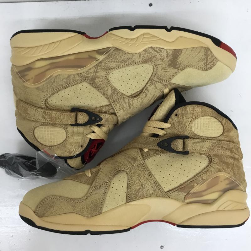 ナイキ NIKE スニーカー スニーカー DO2496-700　AIR JORDAN 8 RETRO SE RUI 28.5cm 無地 黒 / ブラック / X 赤 / レッド / X ベージュ / ベージュ / X 茶 / ブラウン /  メンズ USED 古着 中古 10126764