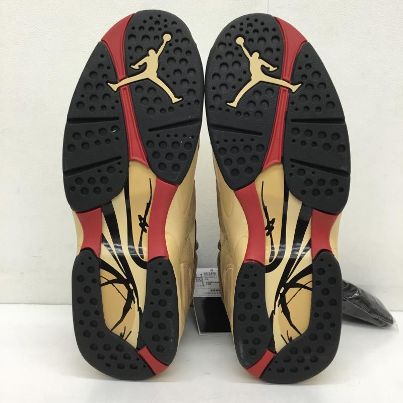 ナイキ NIKE スニーカー スニーカー DO2496-700　AIR JORDAN 8 RETRO SE RUI 28.5cm 無地 黒 / ブラック / X 赤 / レッド / X ベージュ / ベージュ / X 茶 / ブラウン /  メンズ USED 古着 中古 10126764
