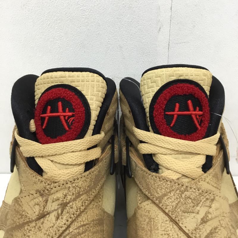 ナイキ NIKE スニーカー スニーカー DO2496-700　AIR JORDAN 8 RETRO SE RUI 28.5cm 無地 黒 / ブラック / X 赤 / レッド / X ベージュ / ベージュ / X 茶 / ブラウン /  メンズ USED 古着 中古 10126764