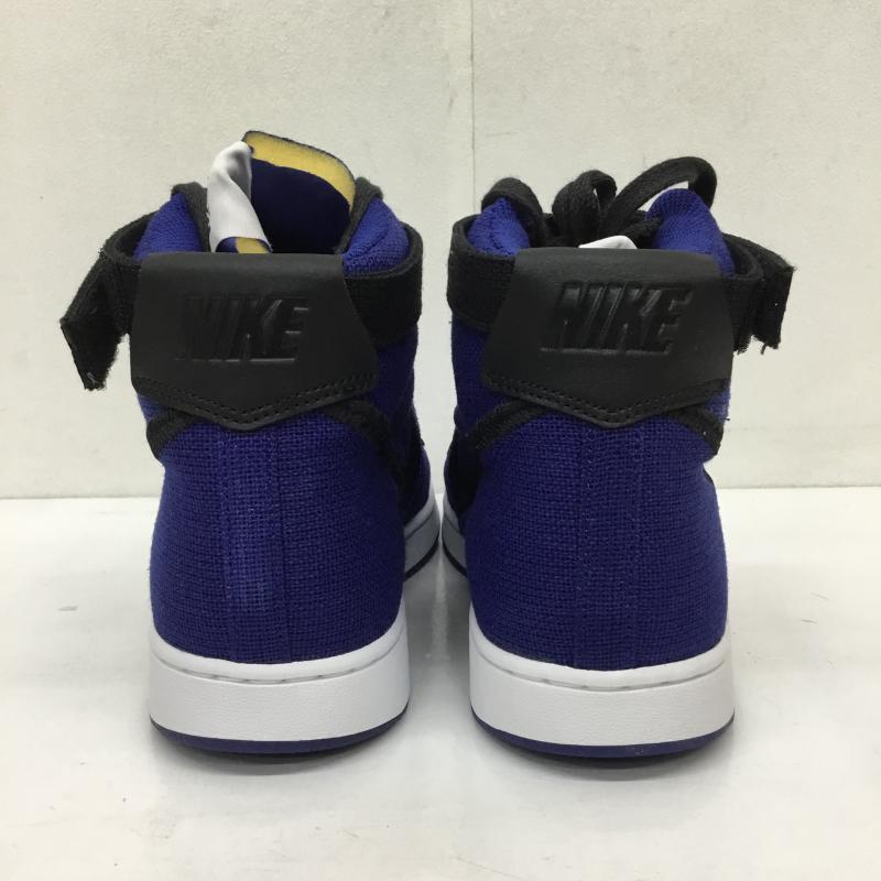 ナイキ NIKE スニーカー スニーカー DX5425-400 Stussy × Nike VANDAL SP 25.0cm 無地 黒 / ブラック / X 白 / ホワイト / X 青 / ブルー /  メンズ USED 古着 中古 10126770