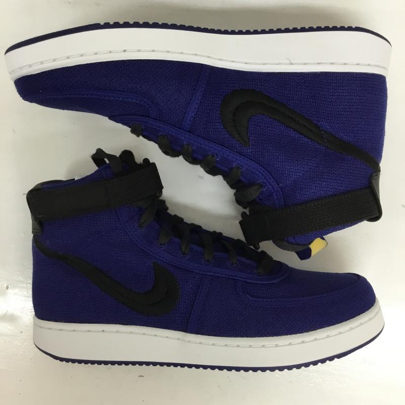 ナイキ NIKE スニーカー スニーカー DX5425-400 Stussy × Nike VANDAL SP 25.0cm 無地 黒 / ブラック / X 白 / ホワイト / X 青 / ブルー /  メンズ USED 古着 中古 10126770
