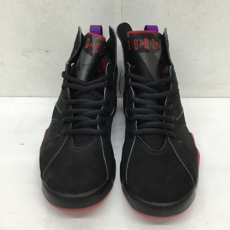 ナイキ NIKE スニーカー スニーカー 304775-006 AIR JORDAN 7 RETRO 27.5cm 無地 黒 / ブラック / X 赤 / レッド / X 紫 / パープル /  メンズ USED 古着 中古 10126771