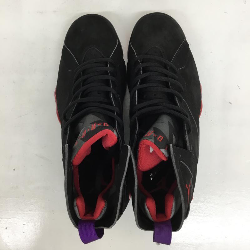ナイキ NIKE スニーカー スニーカー 304775-006 AIR JORDAN 7 RETRO 27.5cm 無地 黒 / ブラック / X 赤 / レッド / X 紫 / パープル /  メンズ USED 古着 中古 10126771