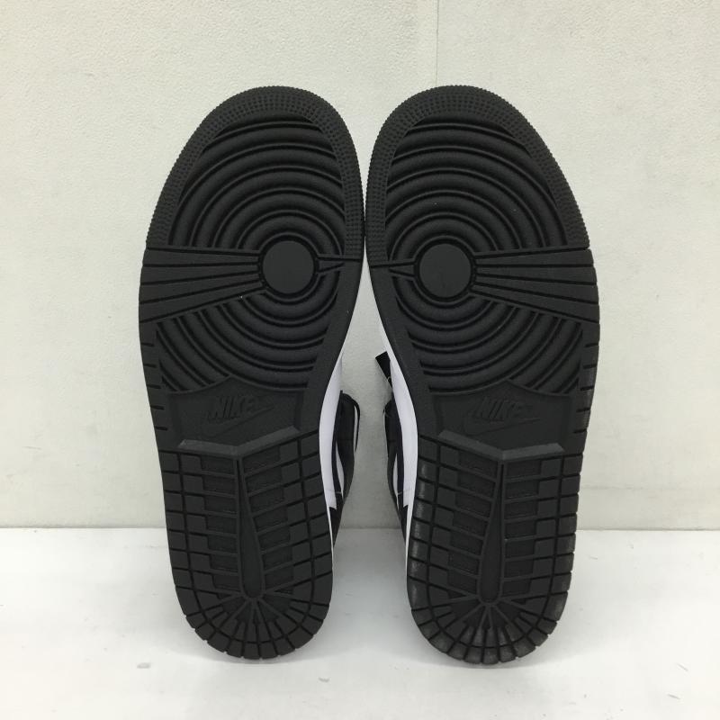 ナイキ NIKE スニーカー スニーカー DV0991-101 Nike Women s Air Jordan 1 Mid 27.5cm 無地 白 / ホワイト / X 黒 / ブラック /  メンズ USED 古着 中古 10126774