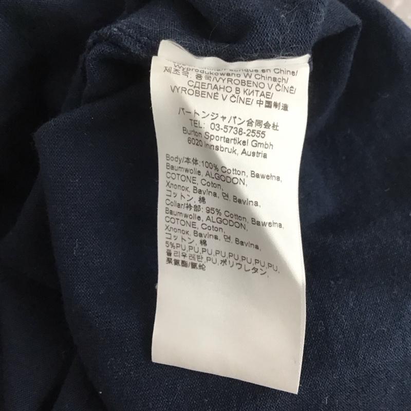 バートン BURTON Tシャツ 半袖 半袖カットソー プリントTシャツ クルーネックカットソー thirteen M プリント 紺 / ネイビー /  メンズ USED 古着 中古 10126782