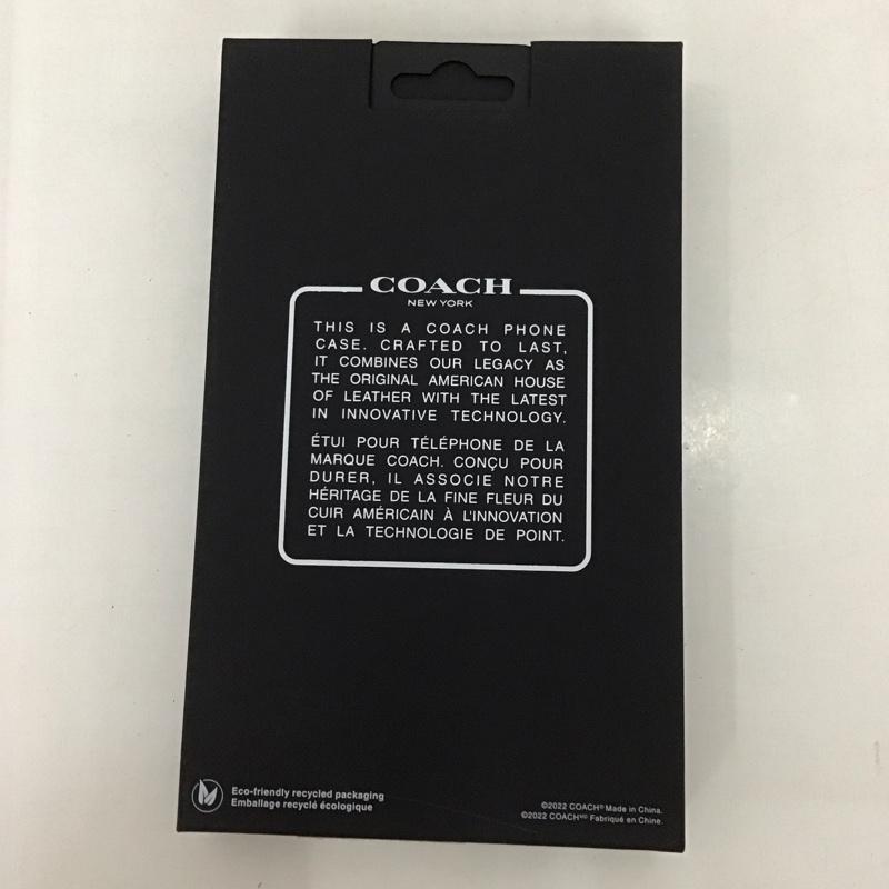 コーチ COACH ファッション小物 ファッション小物 CIPH-115-SCTAN iPhone 14 iPhoneケース Slim Wrap プリント 茶 / ブラウン /  レディース USED 古着 中古 10126785