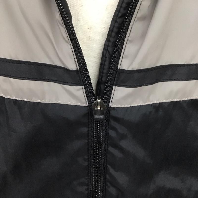 ナイキ NIKE ジャケット、上着 ジャンパー、ブルゾン ジップアップジャケット ナイロンジャケット アウター スポーツウェア M ロゴ、文字 黒 / ブラック / X 灰 / グレー /  メンズ USED 古着 中古 10126788