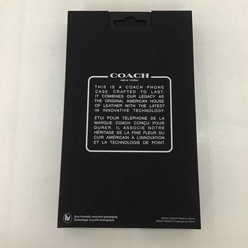 コーチ COACH ファッション小物 ファッション小物 CIPH-124-SCTAN Slim Wrap Case iPhoneケース iPhone 14 Pro Max プリント 茶 / ブラウン /  レディース USED 古着 中古 10126794