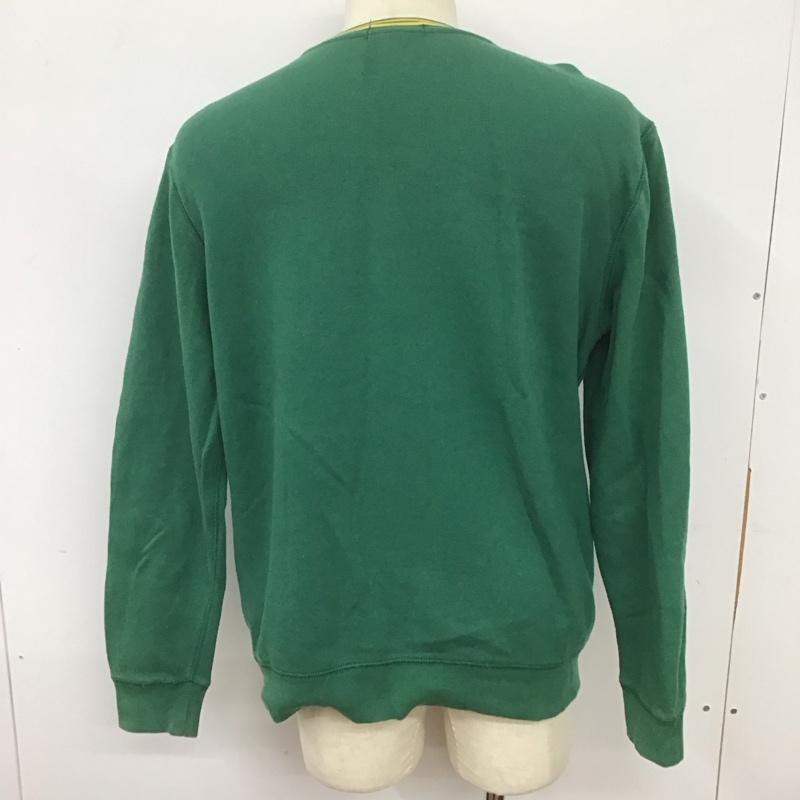 ポロラルフローレン POLO RALPH LAUREN トレーナー 長袖 長袖 XL ロゴ、文字 緑 / グリーン /  メンズ USED 古着 中古 10126796