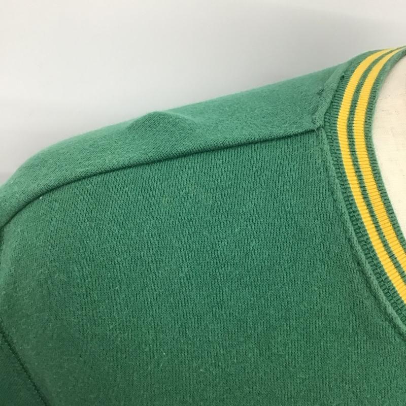 ポロラルフローレン POLO RALPH LAUREN トレーナー 長袖 長袖 XL ロゴ、文字 緑 / グリーン /  メンズ USED 古着 中古 10126796