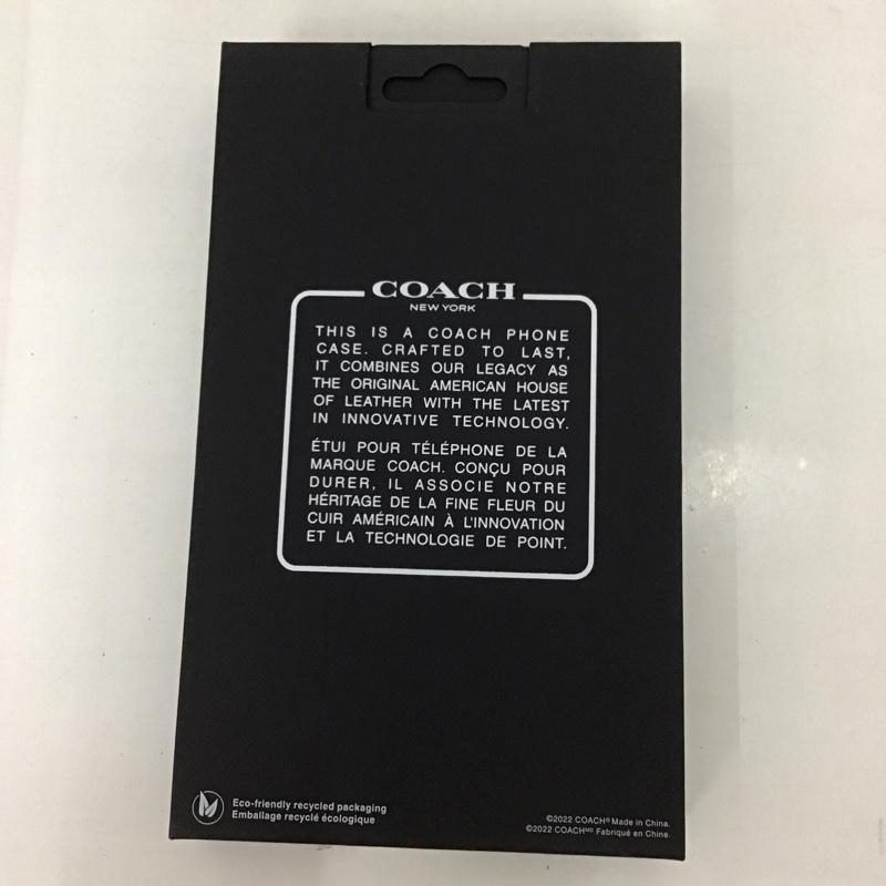 コーチ COACH ファッション小物 ファッション小物 CIPH-121-SCTAN iPhone 14 Pro iPhoneケース Slim Wrap プリント 茶 / ブラウン /  レディース USED 古着 中古 10126800