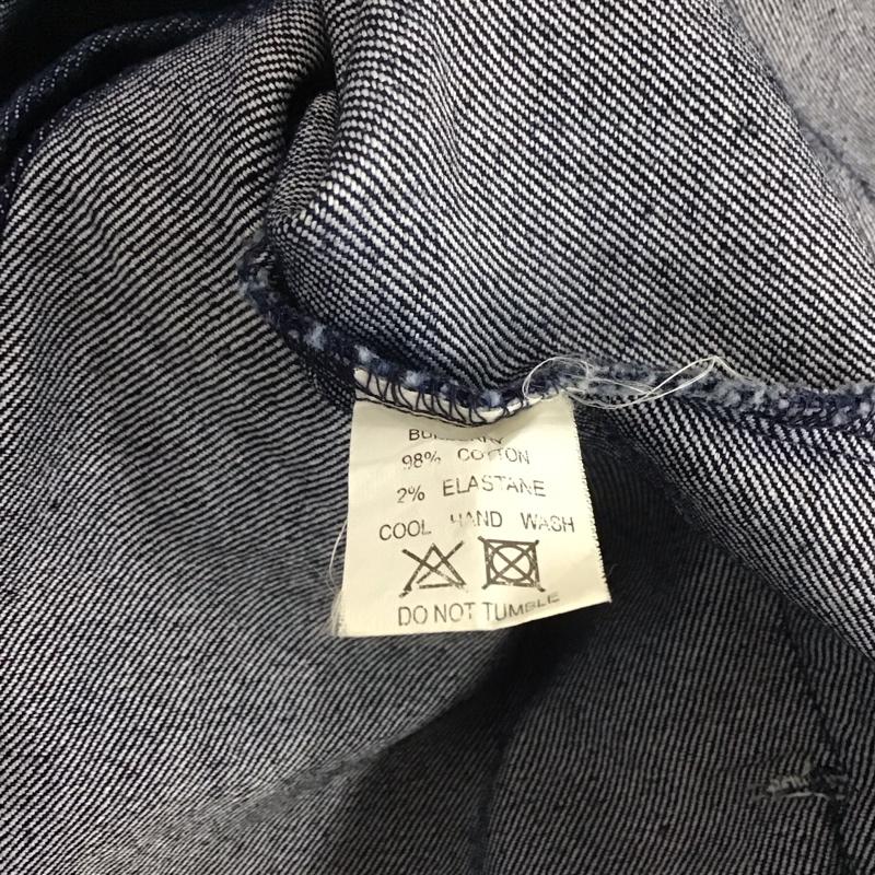 バーバリーロンドン Burberry London ジャケット、上着 ジャケット、ブレザー デニムジャケット Gジャン アウター カジュアルジャケット 無地 インディゴ / インディゴ /  レディース USED 古着 中古 10126854