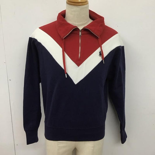 ポロラルフローレン POLO RALPH LAUREN トレーナー 長袖 長袖トレーナー スウェット ジップアップネック プルオーバー XS ロゴ、文字 マルチカラー / マルチカラー /  メンズ USED 古着 中古 10126860