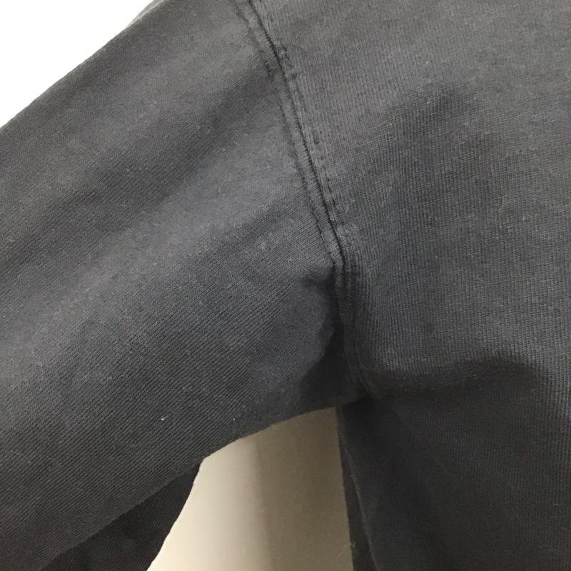 グッドウェア Goodwear カットソー 長袖 長袖カットソー 無地カットソー クルーネック S 無地 黒 / ブラック /  メンズ USED 古着 中古 10126867