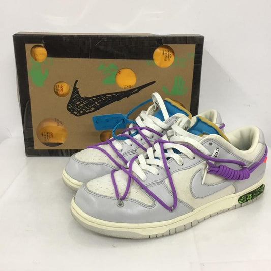 ナイキ NIKE スニーカー スニーカー DM1602 125 DUNK LOW OFF WHITE 29cm 箱有 29.0cm ロゴ、文字 マルチカラー / マルチカラー /  メンズ USED 古着 中古 10126871