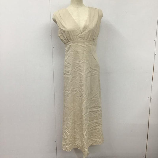 アルシーヴ archives ワンピース ロングスカート ノースリーブワンピース ロングスカート フレアスカート 無地 ベージュ / ベージュ /  レディース USED 古着 中古 10126891