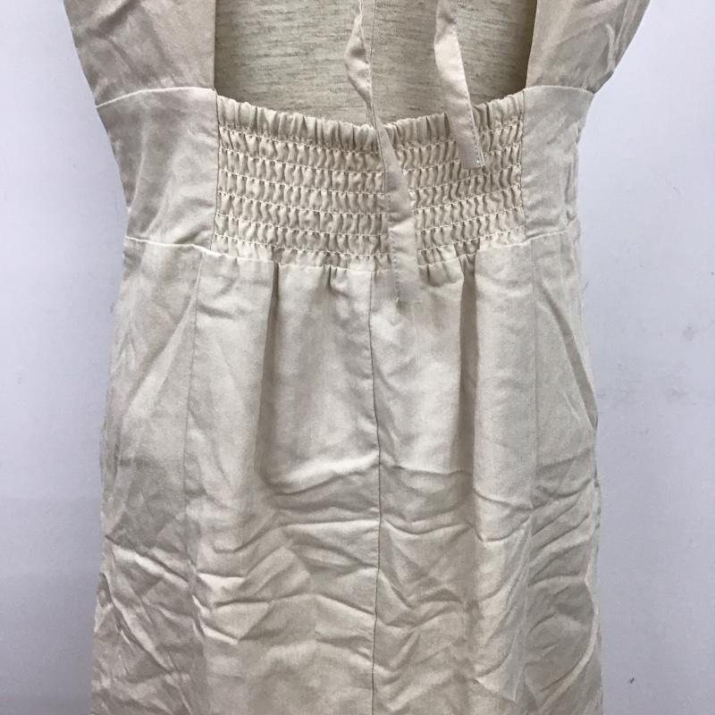 アルシーヴ archives ワンピース ロングスカート ノースリーブワンピース ロングスカート フレアスカート 無地 ベージュ / ベージュ /  レディース USED 古着 中古 10126891