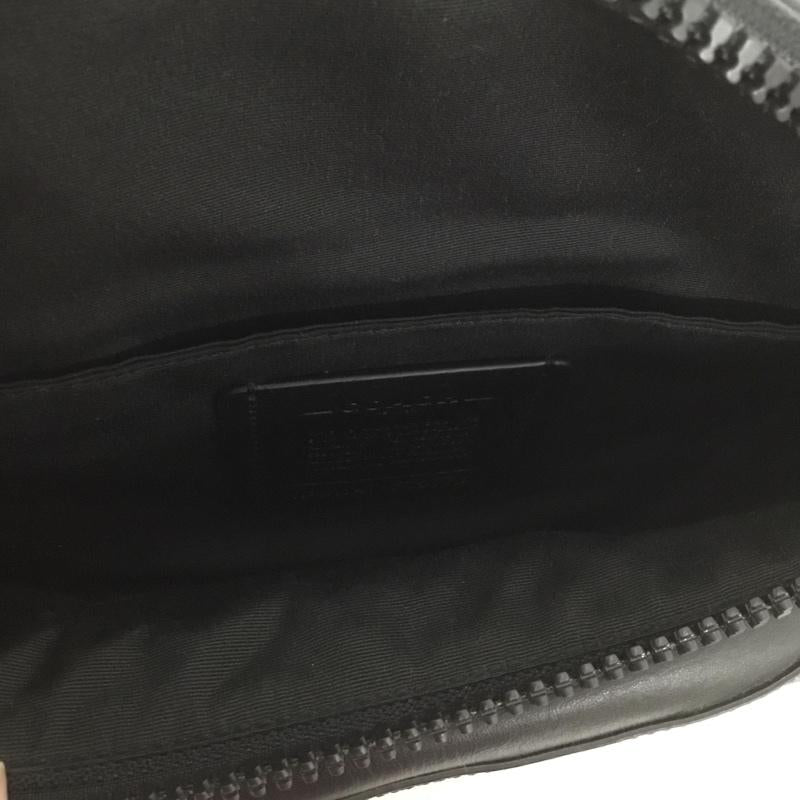 コーチ COACH ウエストバッグ ウエストバッグ F75776 ボディバッグ ロゴ、文字 黒 / ブラック /  メンズ USED 古着 中古 10126899