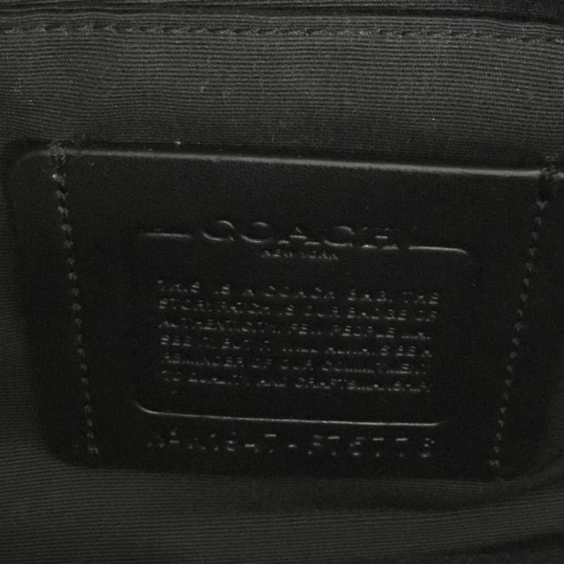 コーチ COACH ウエストバッグ ウエストバッグ F75776 ボディバッグ ロゴ、文字 黒 / ブラック /  メンズ USED 古着 中古 10126899