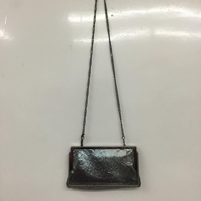 ザラ ZARA ショルダーバッグ ショルダーバッグ 6596 310 909 チェーン 2WAY ハンドバッグ 無地 銀 / シルバー /  レディース USED 古着 中古 10126900