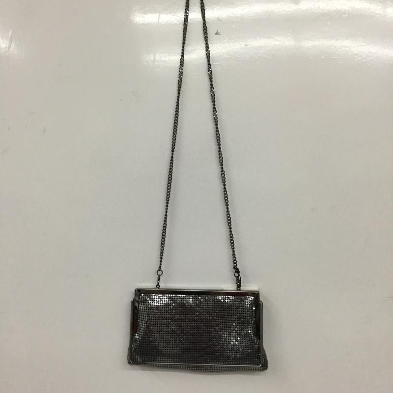 ザラ ZARA ショルダーバッグ ショルダーバッグ 6596 310 909 チェーン 2WAY ハンドバッグ 無地 銀 / シルバー /  レディース USED 古着 中古 10126900