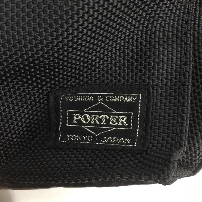 ポーター PORTER ウエストバッグ ウエストバッグ ペンライト付き ボディバッグ ロゴ、文字 黒 / ブラック /  メンズ USED 古着 中古 10126901