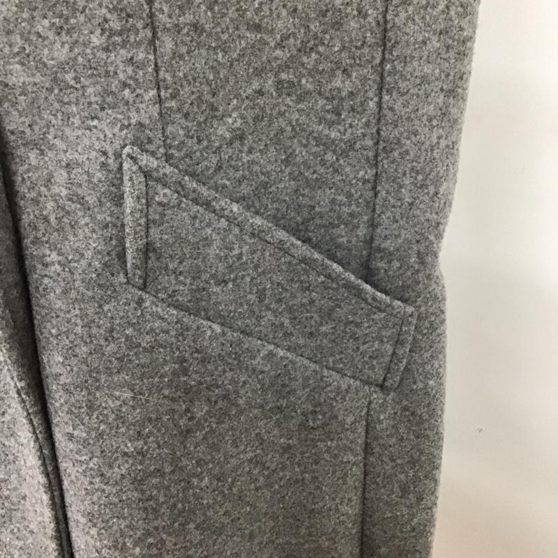 ザラ ZARA ベスト ベスト ロングベスト ノースリーブ バックスリット S 無地 灰 / グレー /  レディース USED 古着 中古 10126911