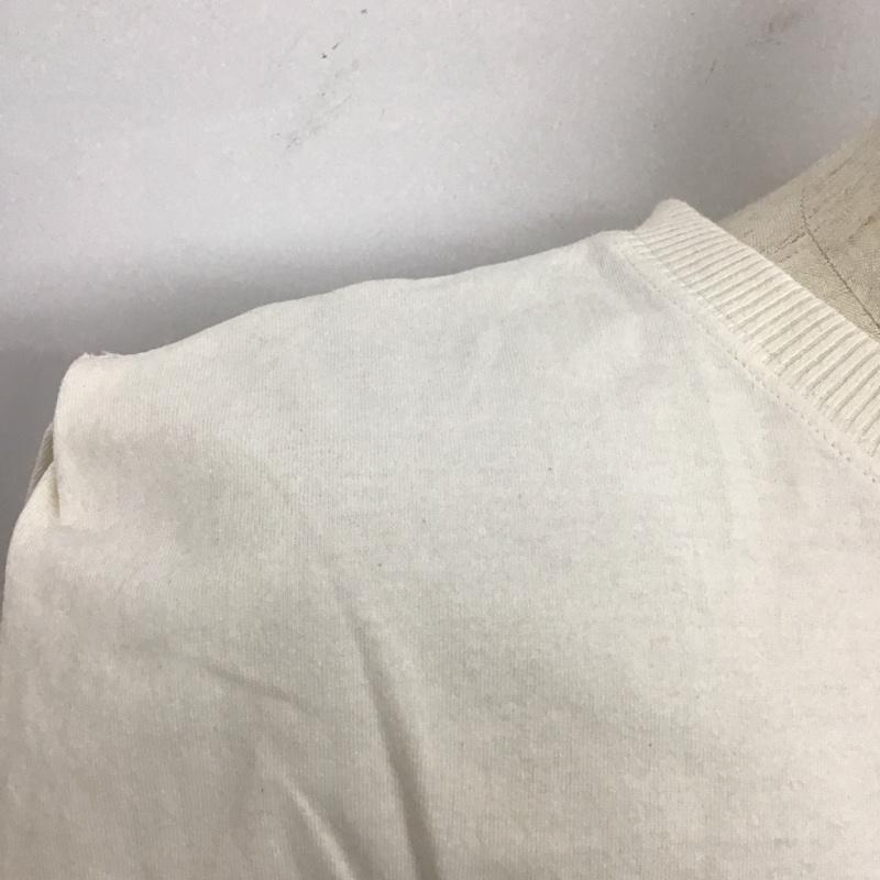 ザラ ZARA ワンピース ロングスカート ノースリーブロングワンピース クルーネック ウエスト切り替え S 無地 白 / ホワイト /  レディース USED 古着 中古 10126926