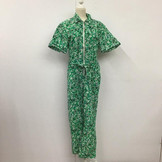ザラ ZARA ワンピース・ドレス・オールインワン ワンピース・ドレス・オールインワン 半袖オールインワン 花柄シャツ ワイドパンツ S プリント マルチカラー / マルチカラー /  レディース USED 古着 中古 10126927