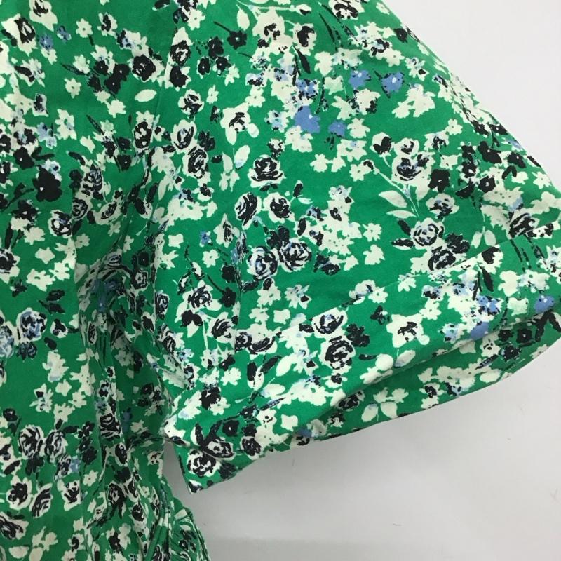 ザラ ZARA ワンピース・ドレス・オールインワン ワンピース・ドレス・オールインワン 半袖オールインワン 花柄シャツ ワイドパンツ S プリント マルチカラー / マルチカラー /  レディース USED 古着 中古 10126927