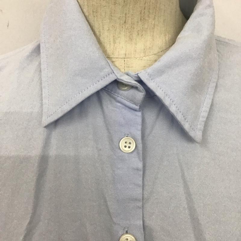 ザラ ZARA シャツ、ブラウス 半袖 半袖シャツ チュニック フレアシャツ XS 無地 水色 / ライトブルー /  レディース USED 古着 中古 10126932