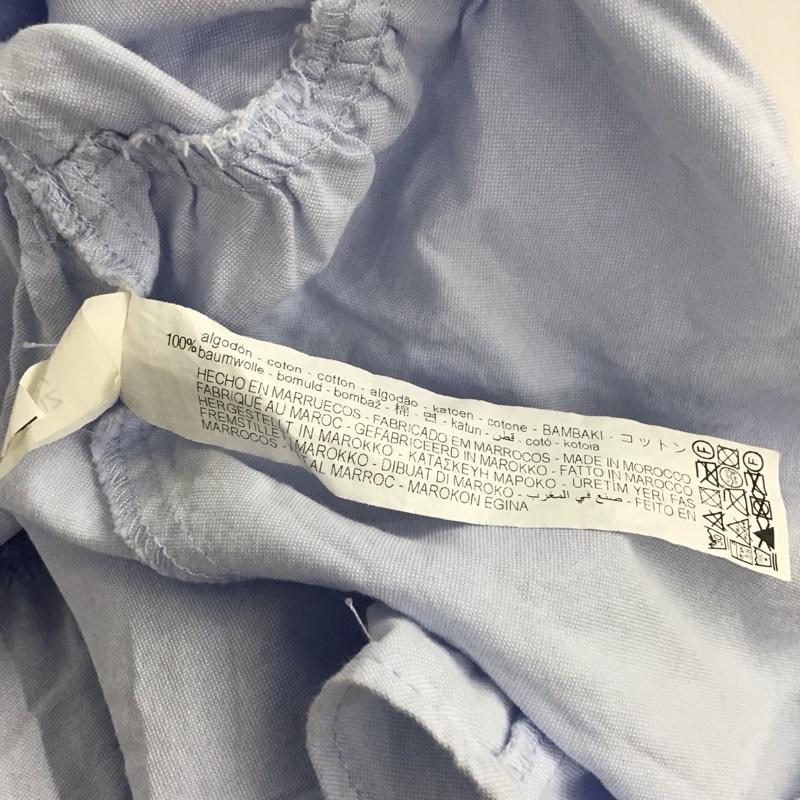 ザラ ZARA シャツ、ブラウス 半袖 半袖シャツ チュニック フレアシャツ XS 無地 水色 / ライトブルー /  レディース USED 古着 中古 10126932